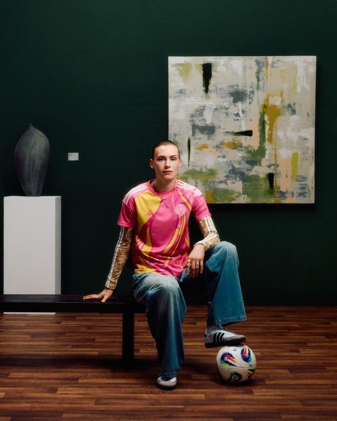 Segunda camiseta 2025 Escocia fútbol femenino