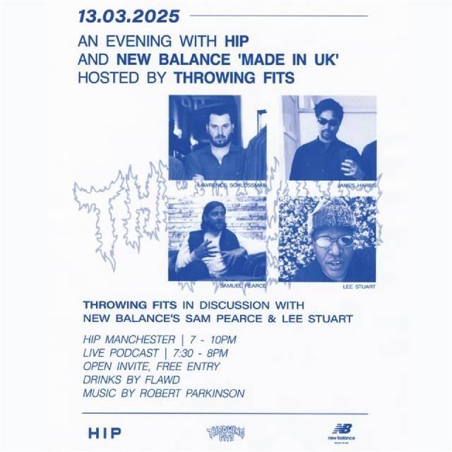 An Evening with NB 'Made in UK' - Hosted by Throwing Fits