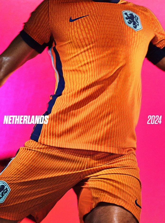 Primera equipación de la selección holandesa 2024