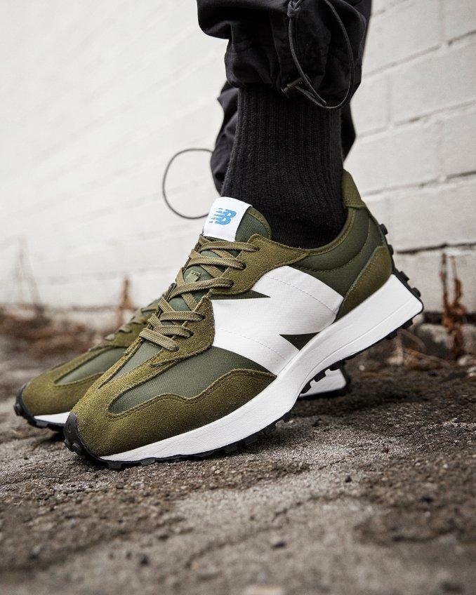 New balance 350 Olive hombre on sale