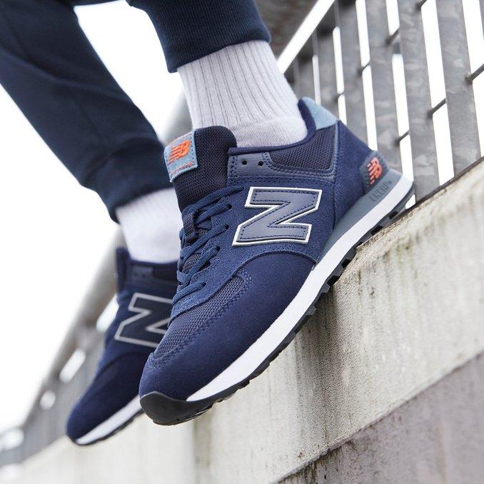 New Balance 574 blu