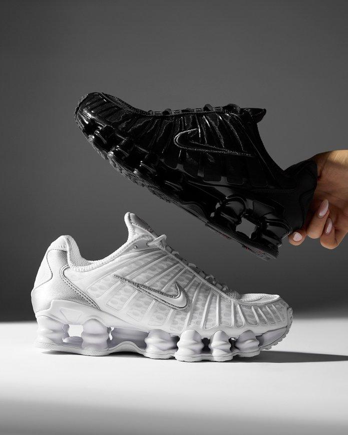 Zapatillas Nike Shox blancas