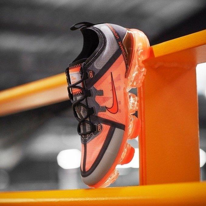 Nike Vapormax 2019 cor-de-laranja