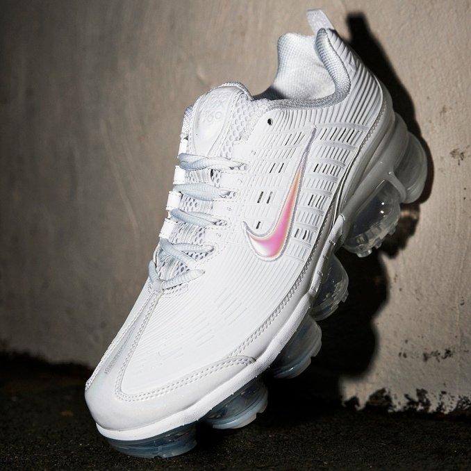 Air vapormax blanche store et rose