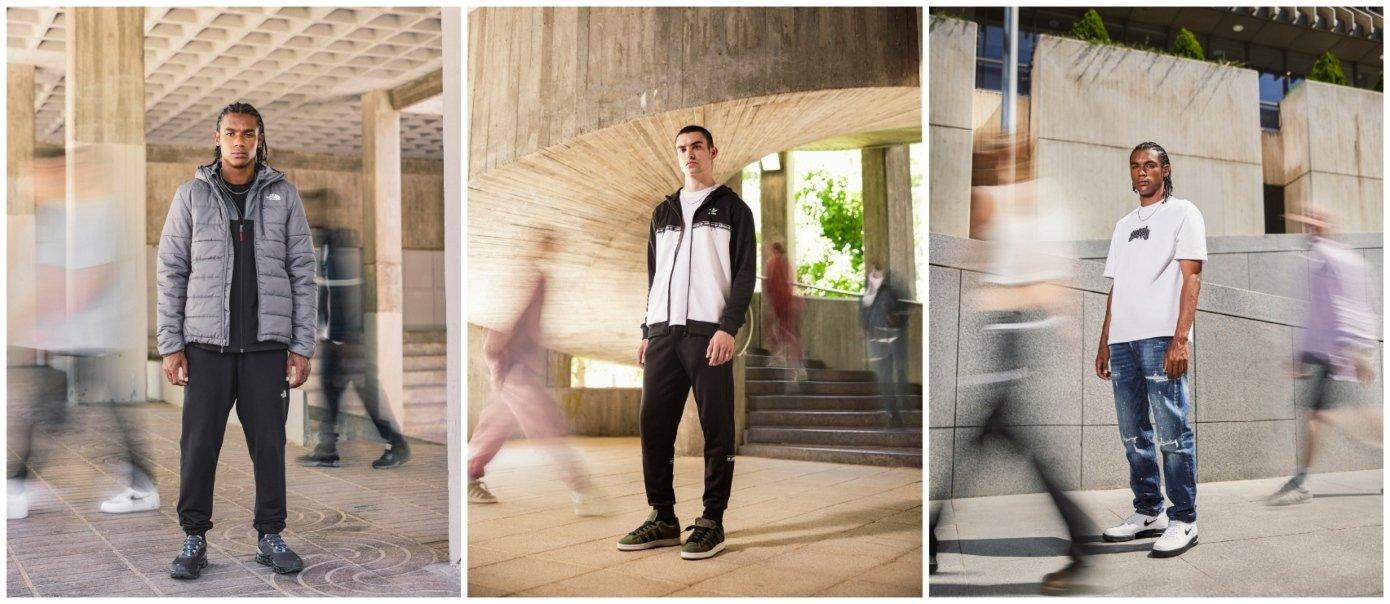 Modelos vistiendo la colección Swoosh