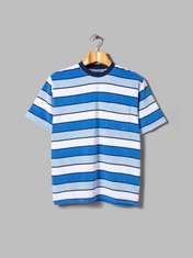 Pile Stripe Pocket Short Sleeve T-Shirt