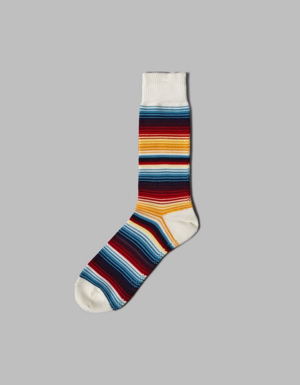 Sarape Stripes Crew Socks