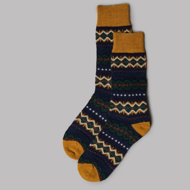 Caistown Fairisle Socks