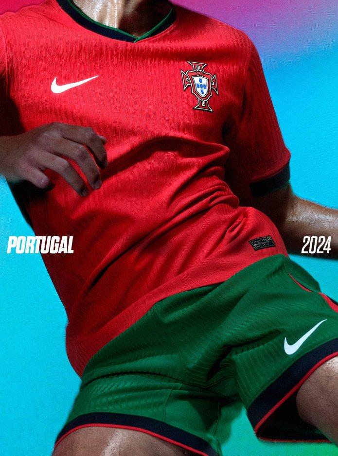Primera equipación de la selección portuguesa 2024