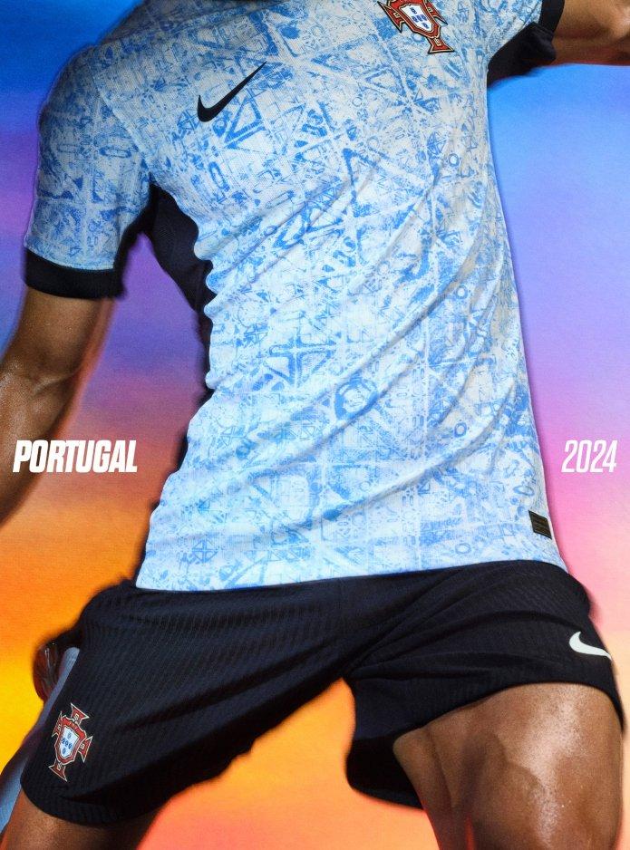 Segunda camiseta 2024 Portugal fútbol