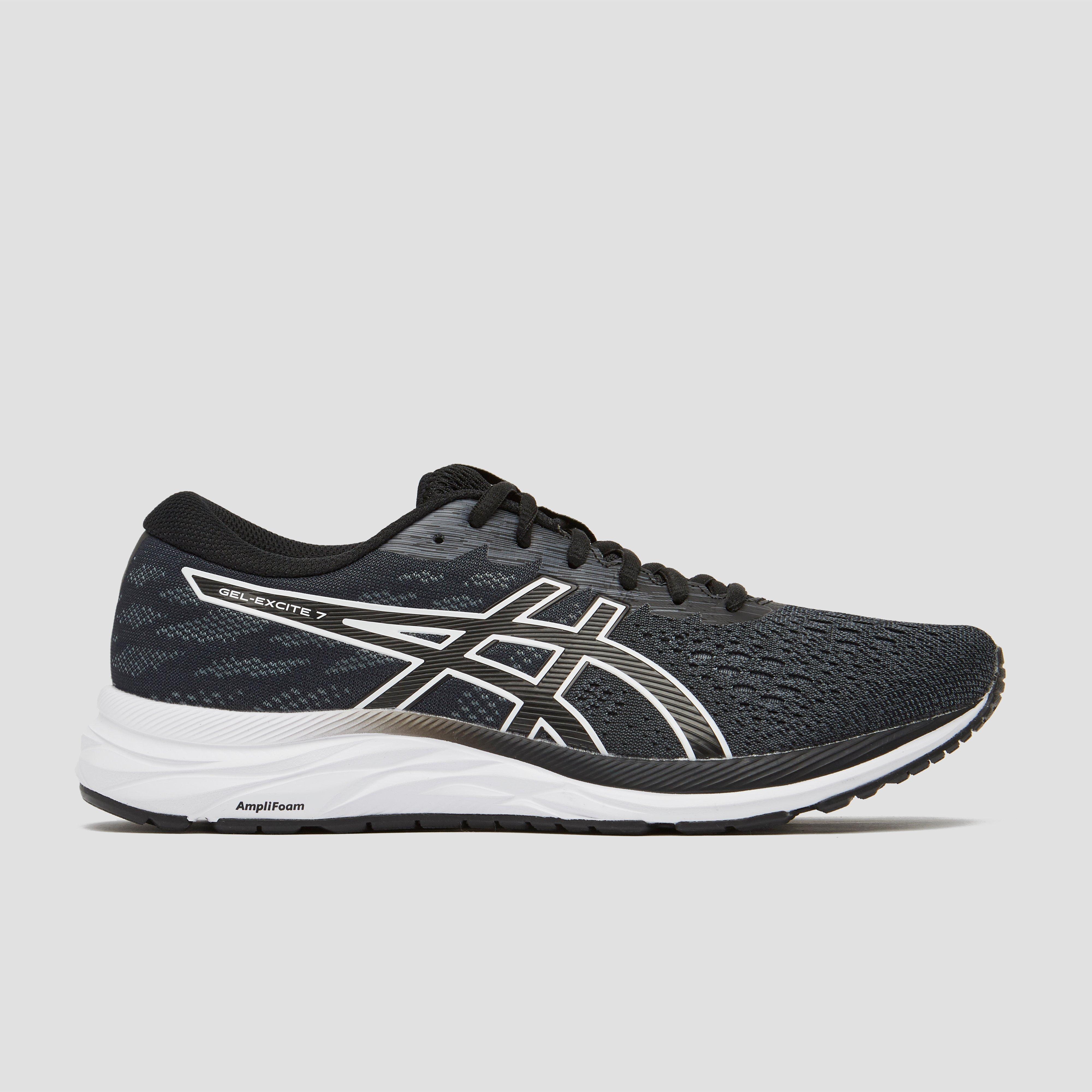 ASICS GEL-EXCITE 7 HARDLOOPSCHOENEN ZWART/WIT HEREN