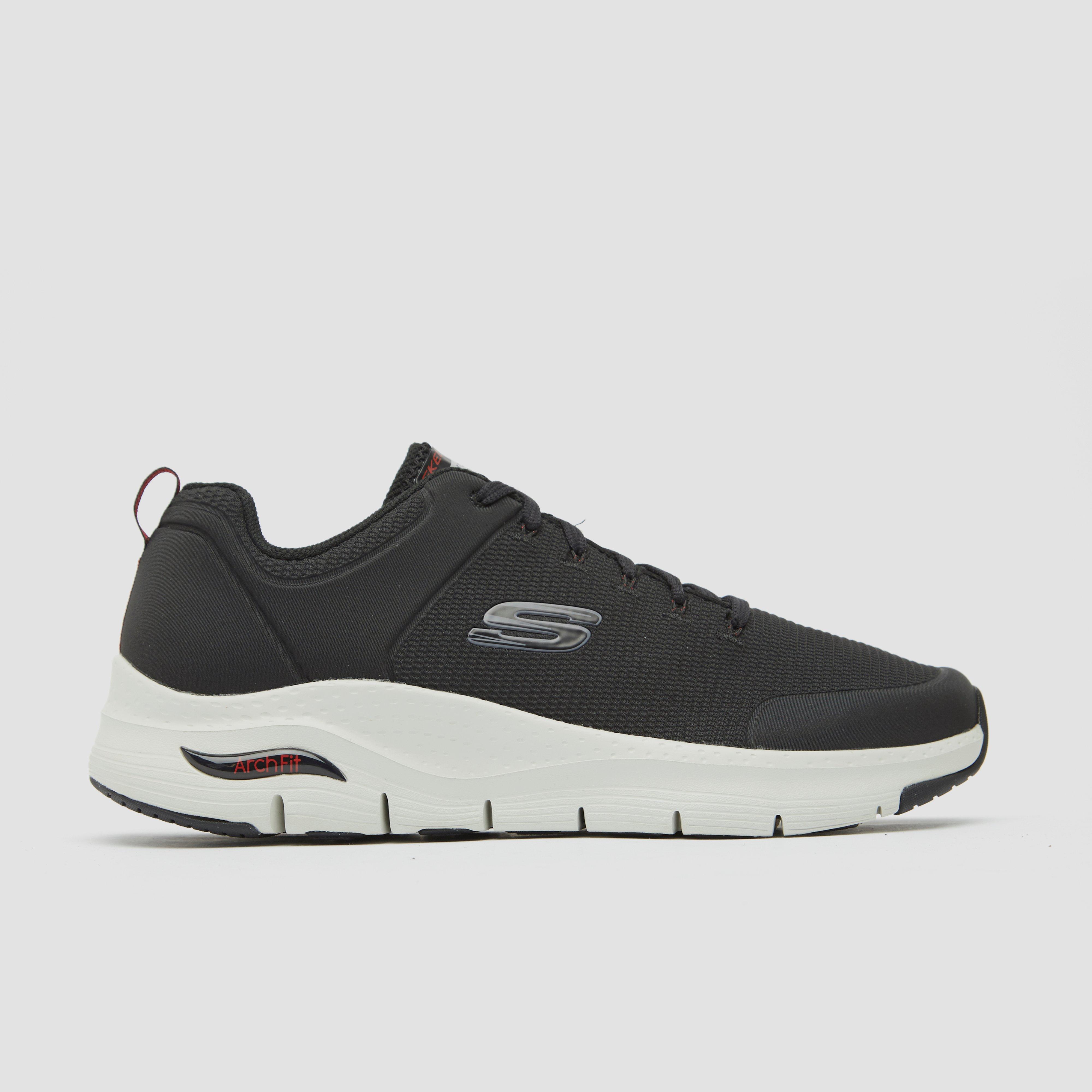skechers dames zwart wit