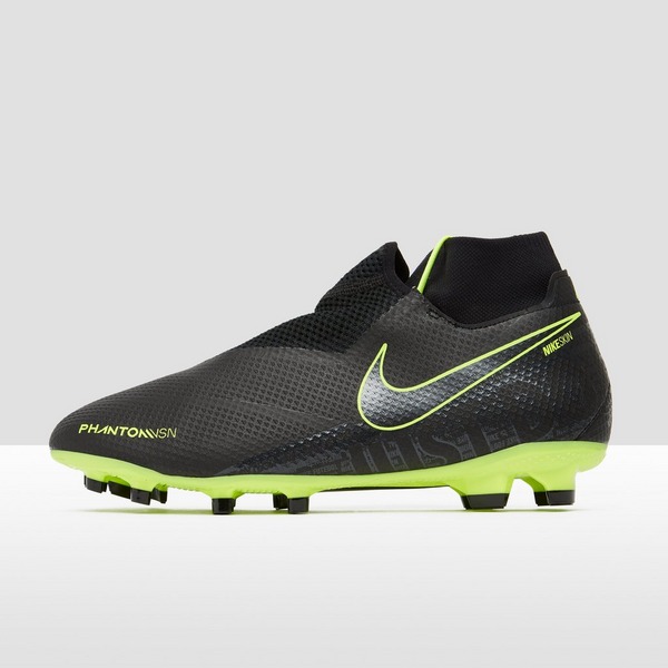 Nike Phantom Vision Pro Df Fg Voetbalschoenen Zwart Geel