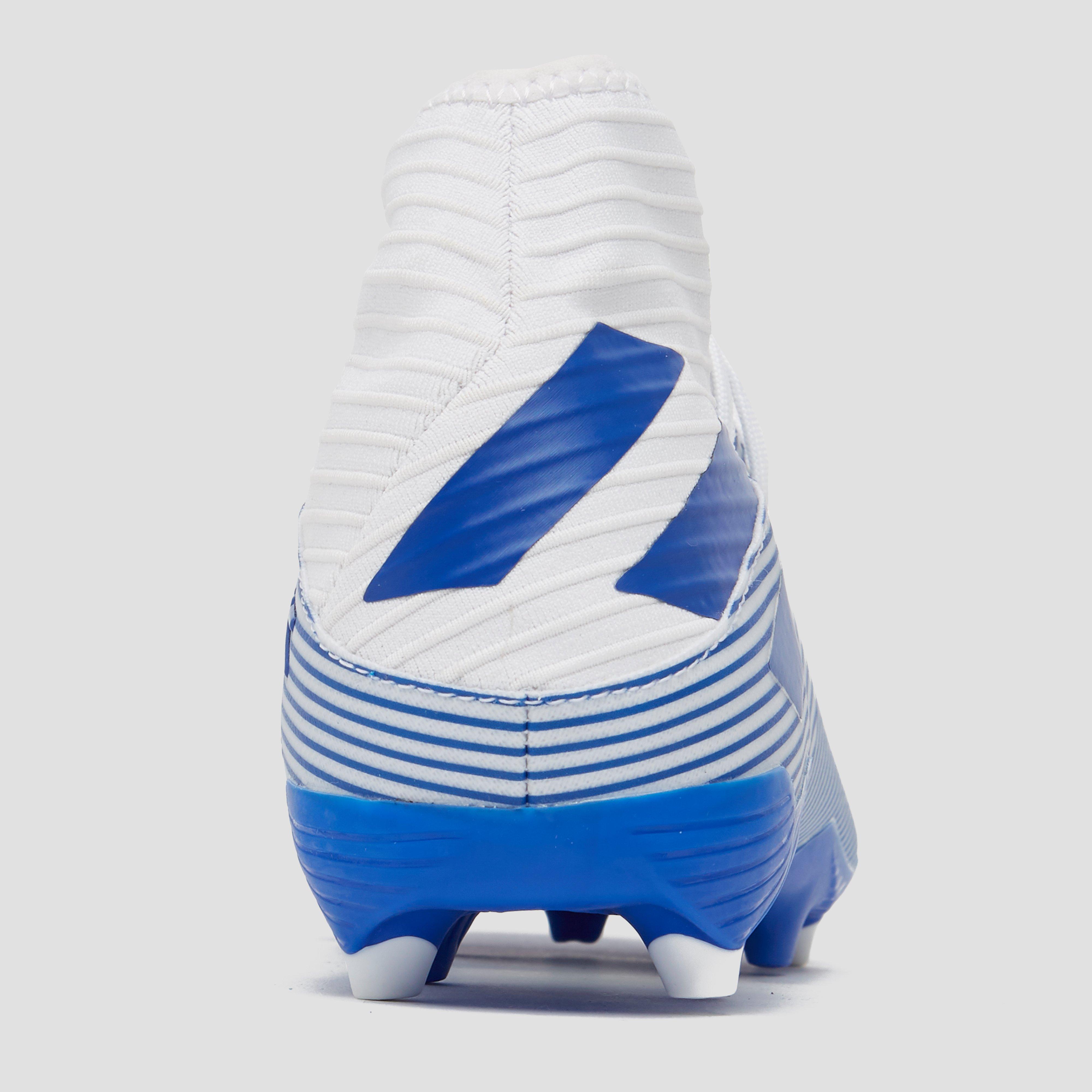 adidas voetbalschoenen wit blauw