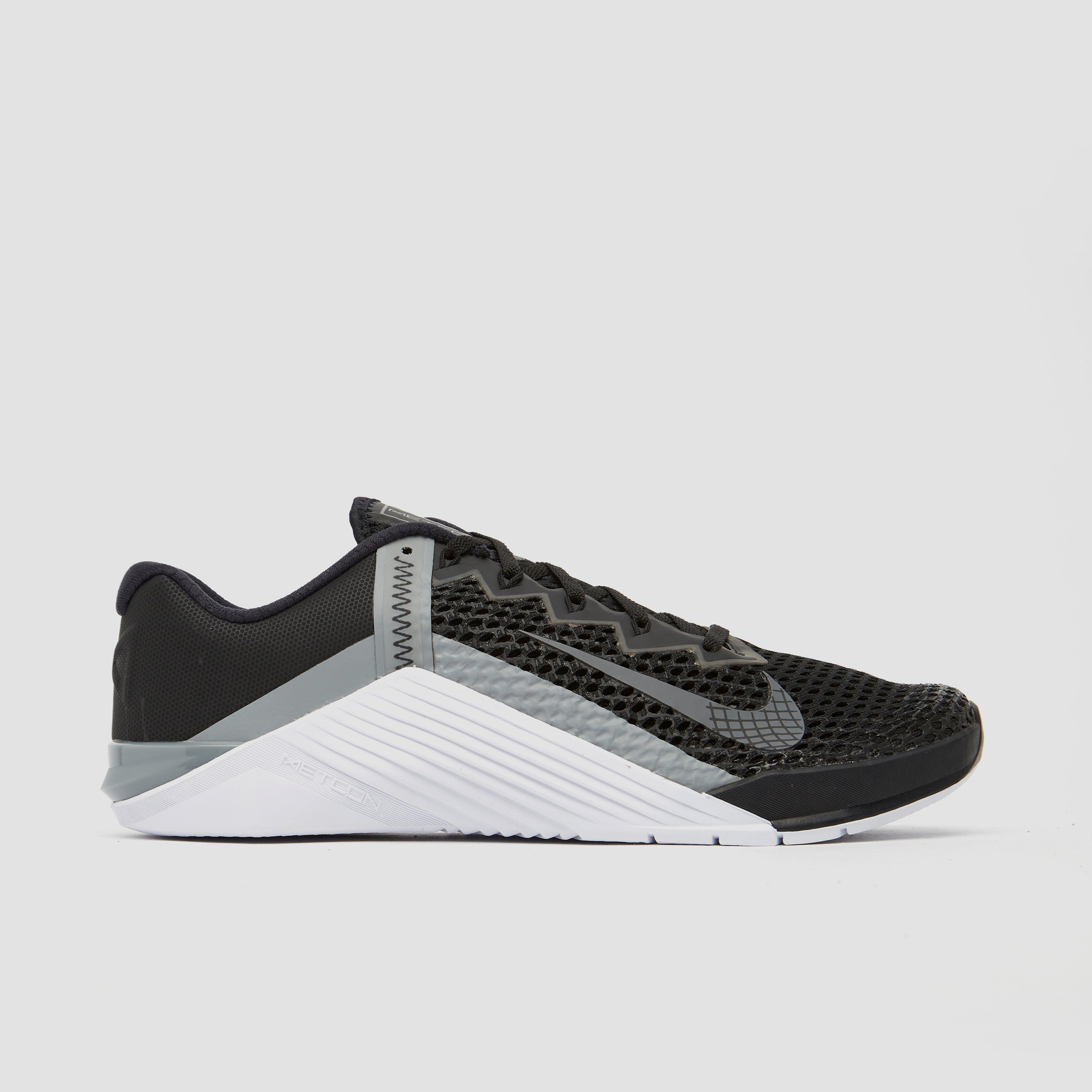 NIKE METCON 6 SPORTSCHOENEN ZWART/GRIJS HEREN