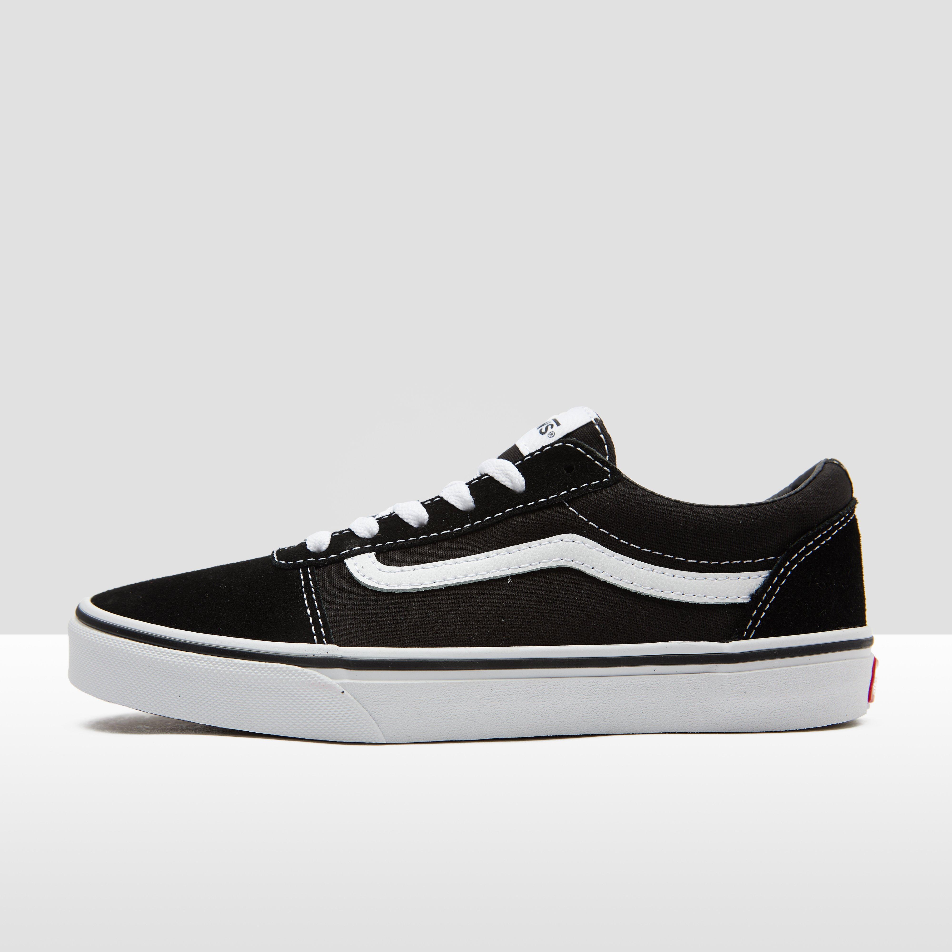 VANS WARD SNEAKERS ZWART/WIT HEREN