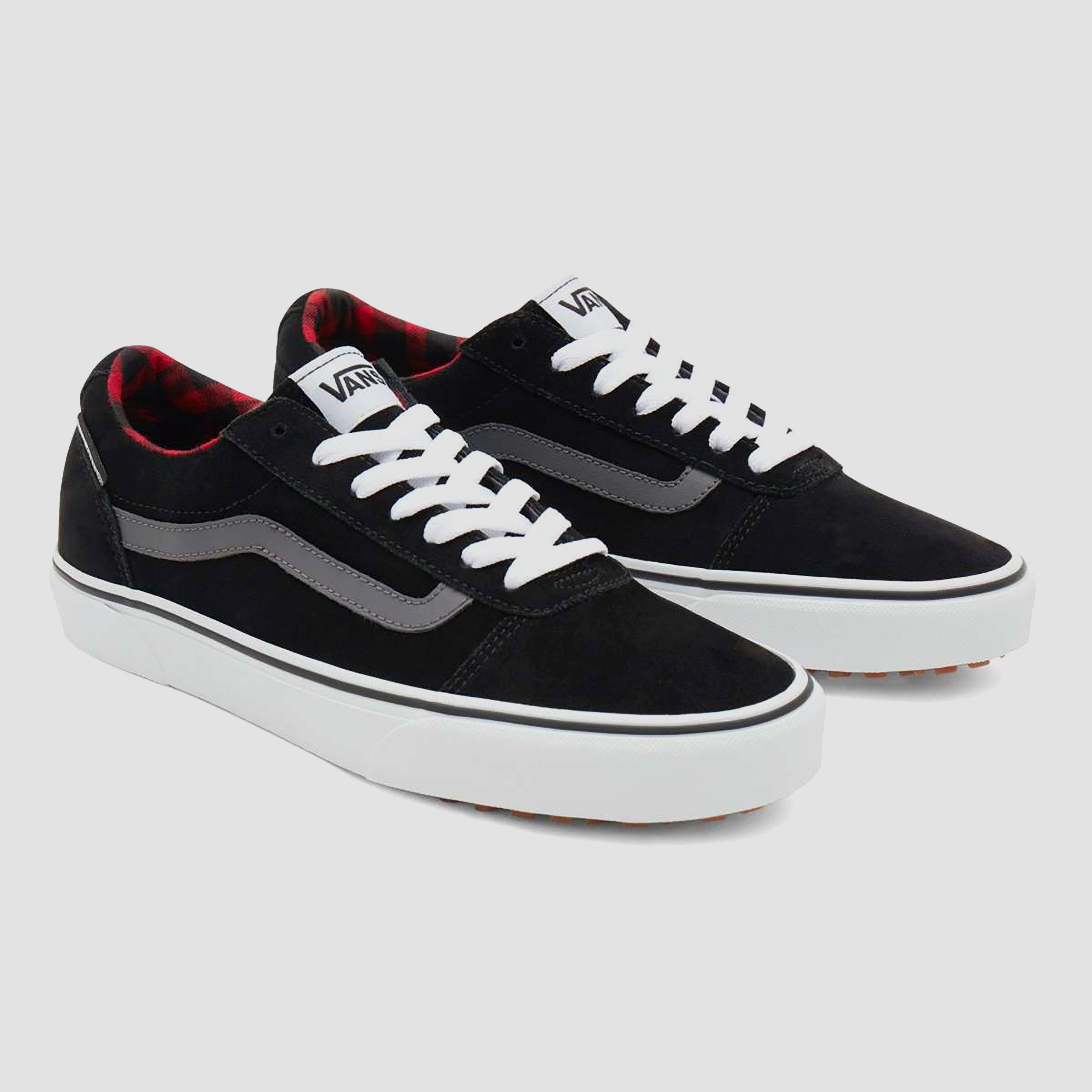 vans ward low sneakers zwart