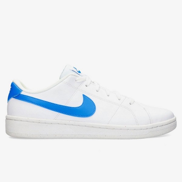 NIKE COURT ROYALE 2 SNEAKERS WIT/BLAUW HEREN