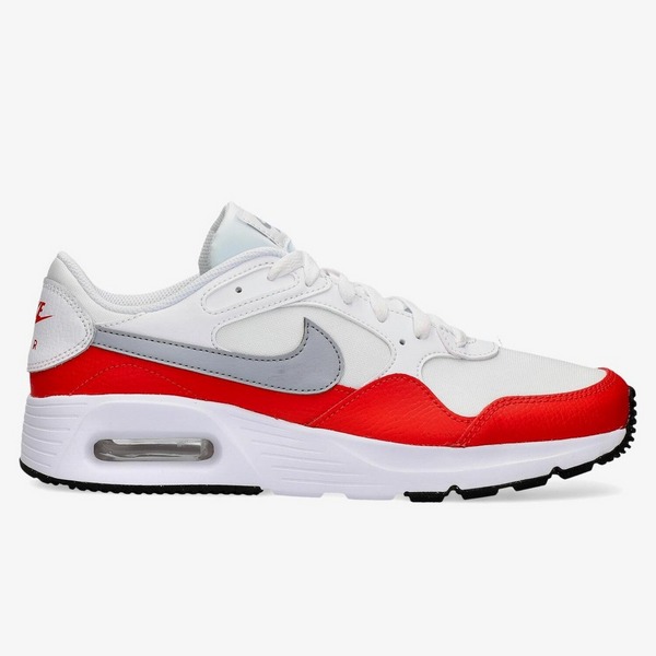 bende Brullen commentator NIKE AIR MAX SC SNEAKERS WIT/ROOD HEREN