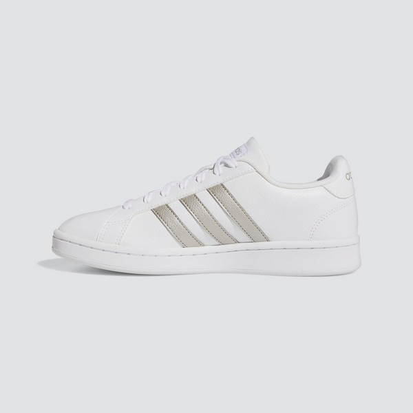 Adidas Grand Court Sneakers Wit Goud Dames