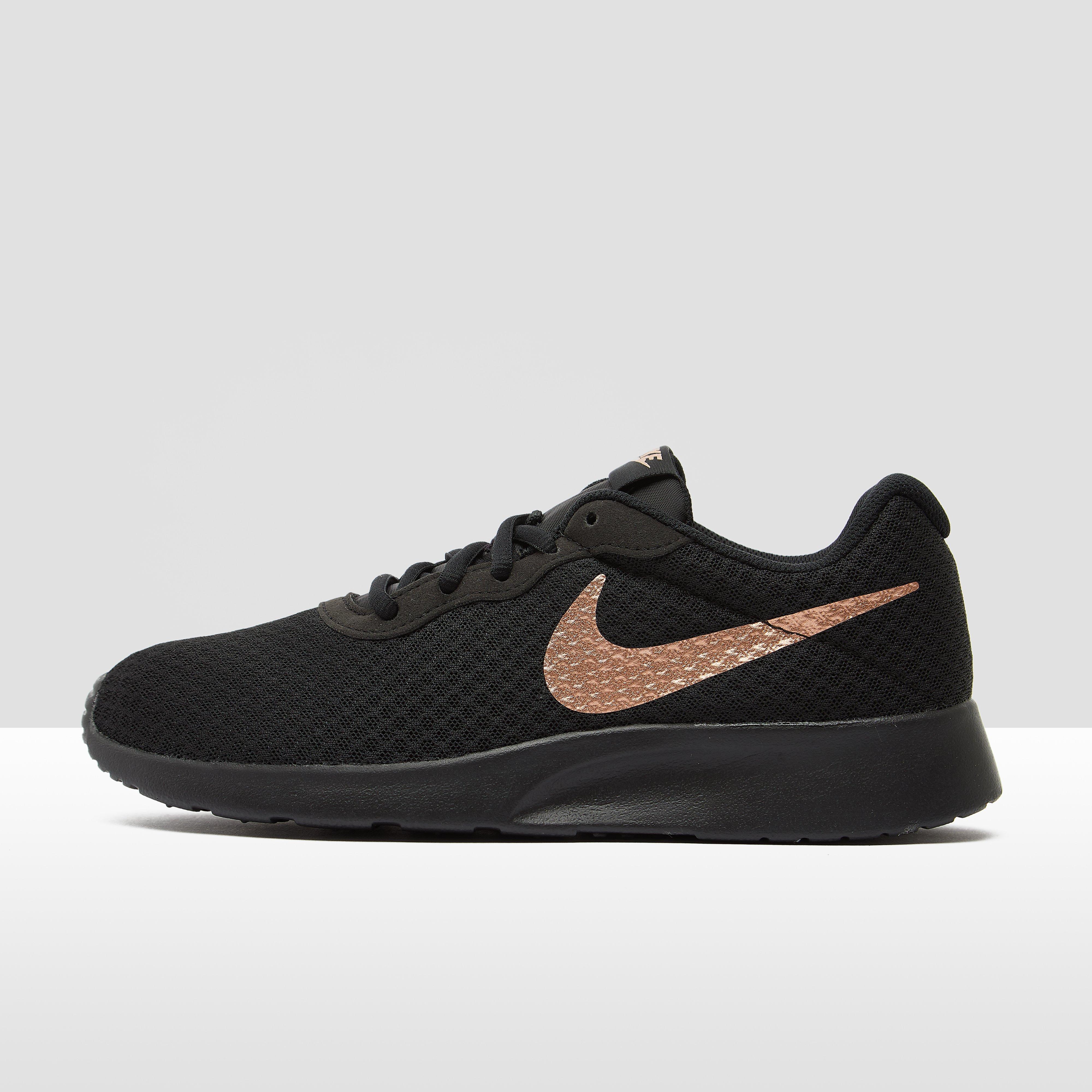 nike sneakers zwart met goud