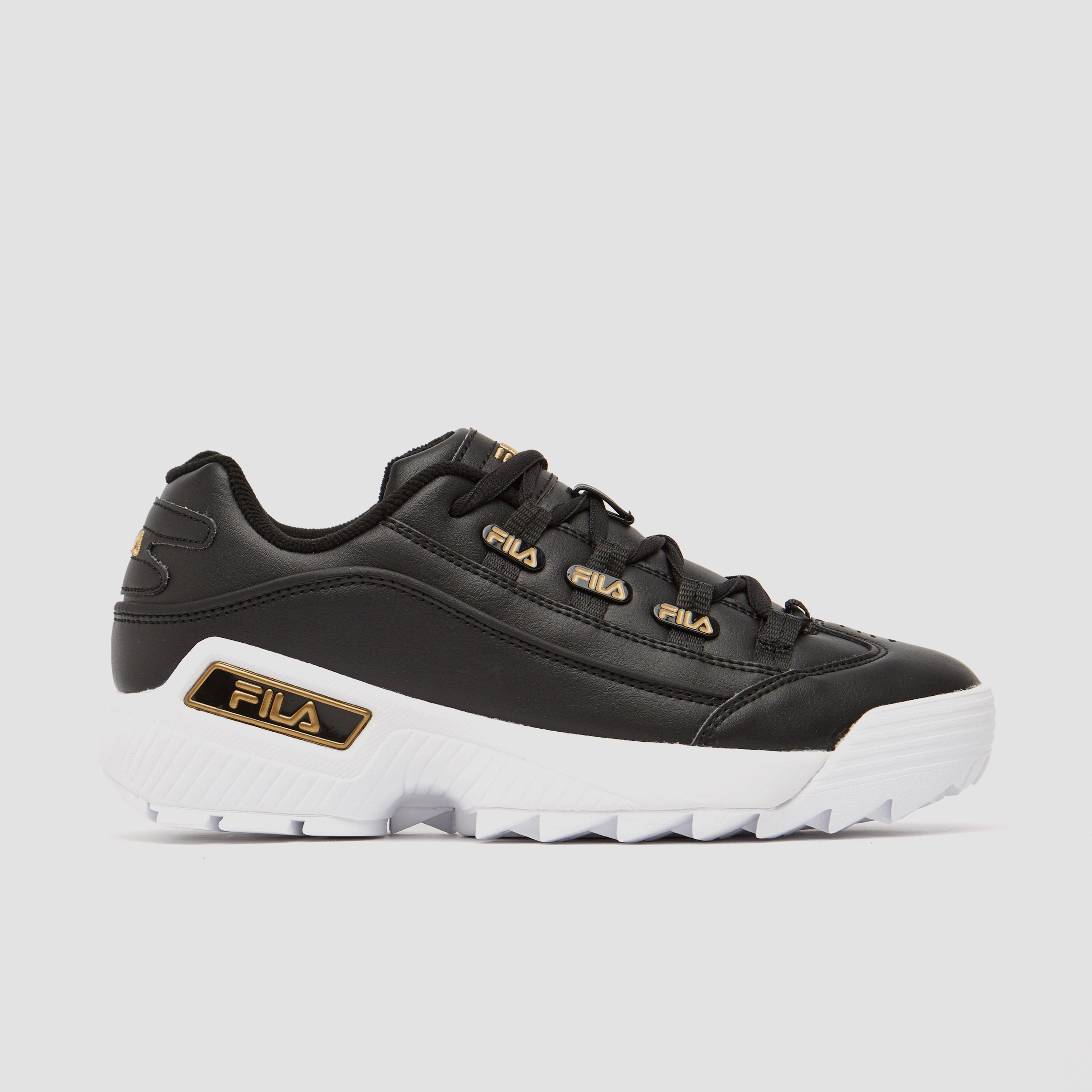 FILA HOMETOWN SNEAKERS ZWART/GOUD DAMES