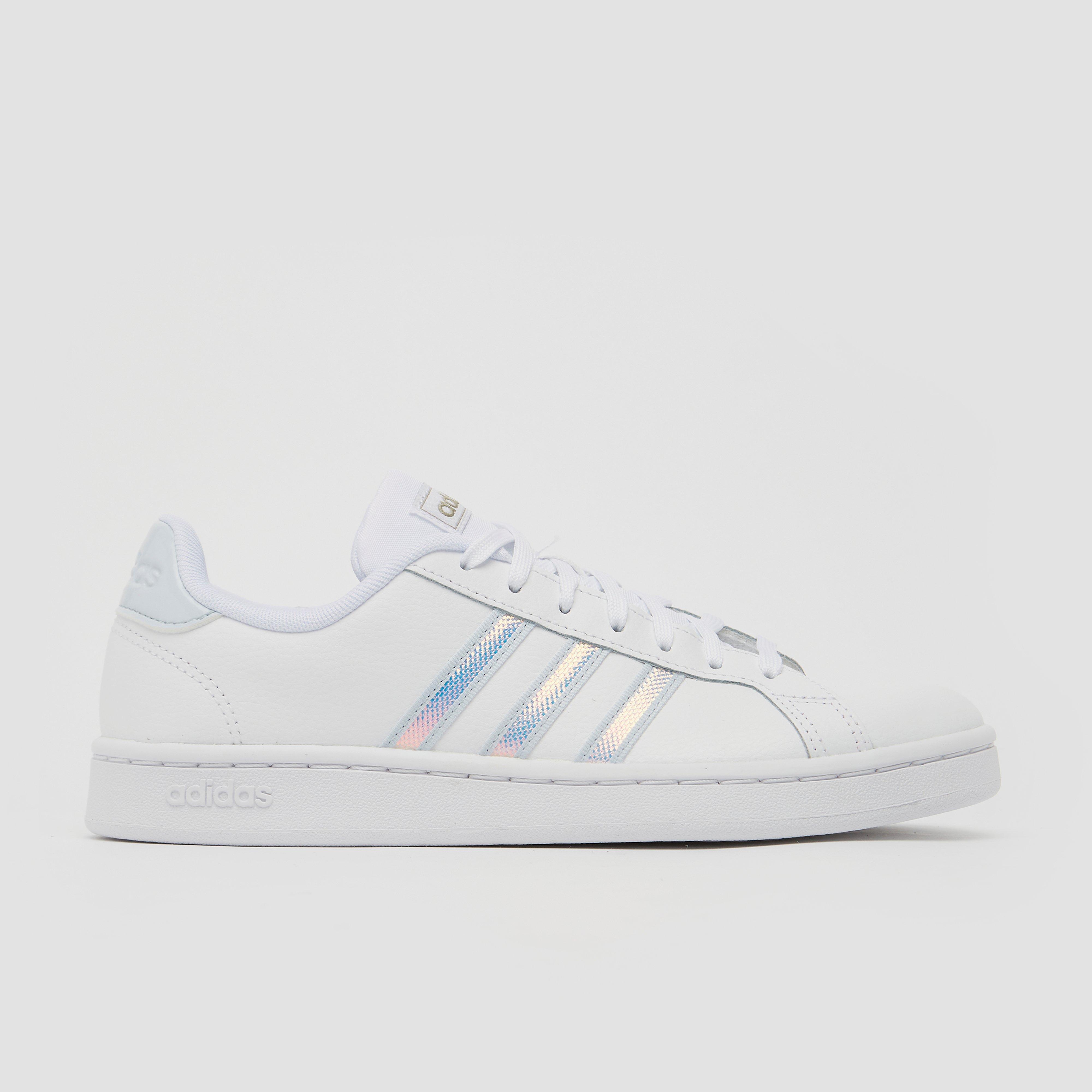 ADIDAS GRAND COURT SNEAKERS WIT/ZILVER DAMES | Perrysport