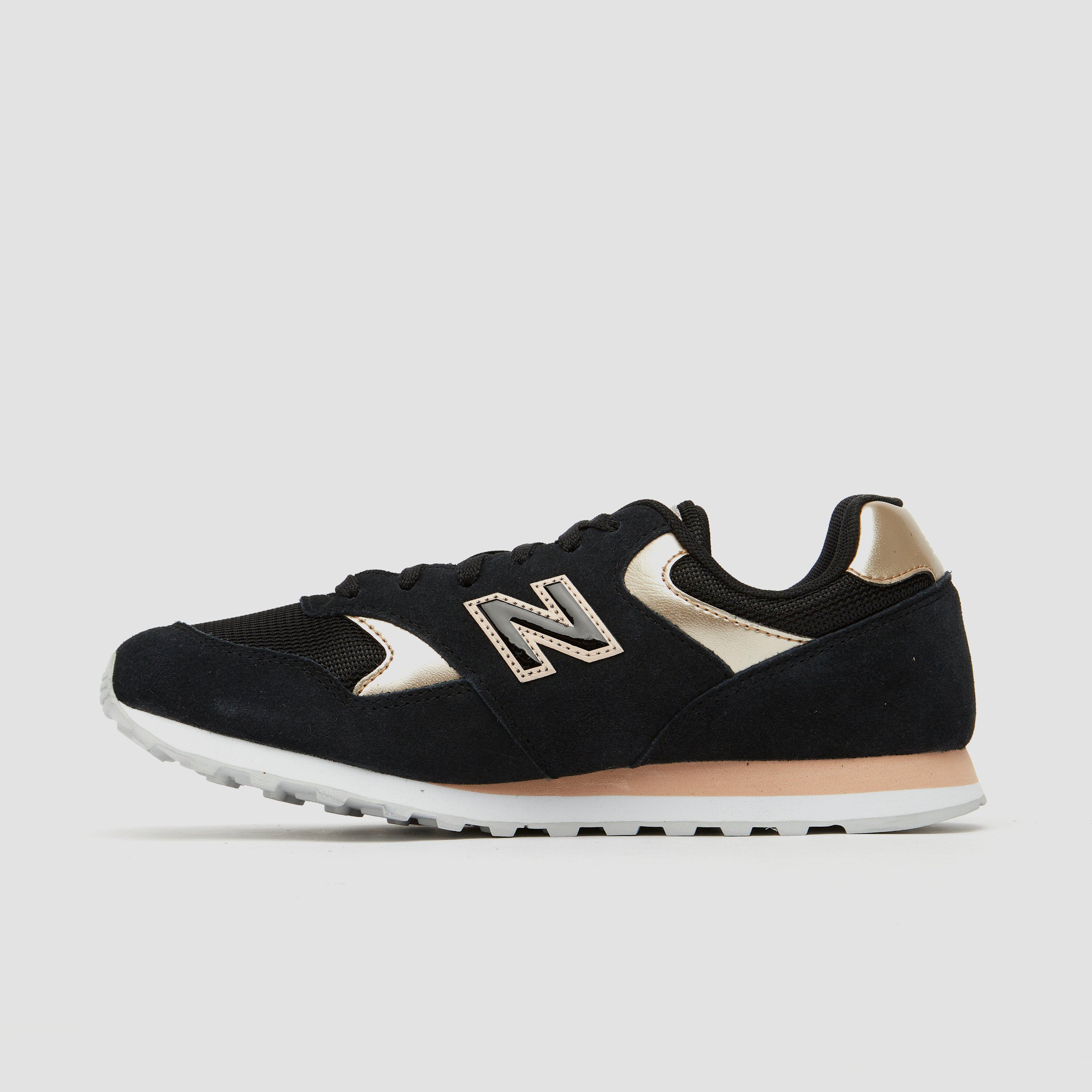 new balance wit met goud