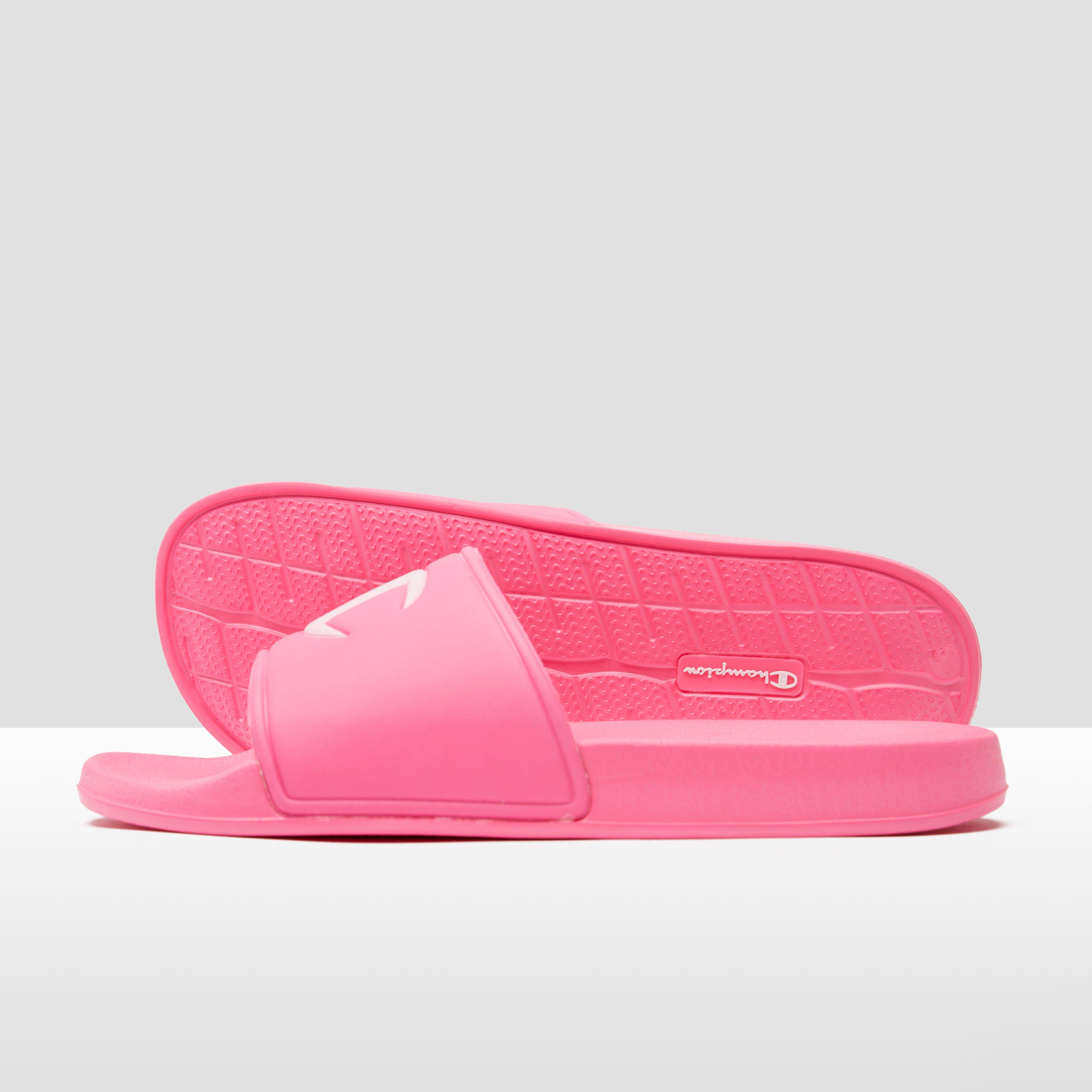 champion slippers pink