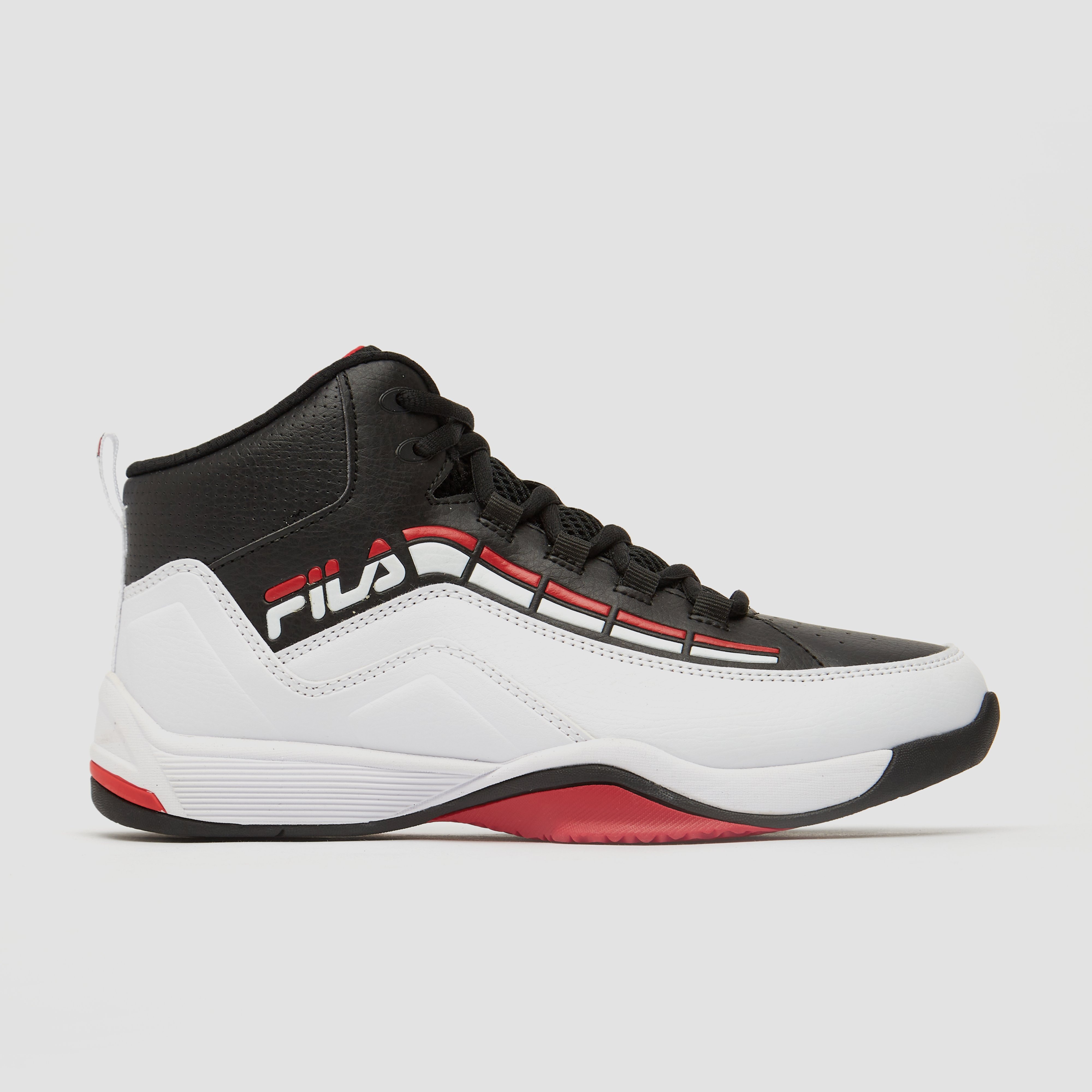 FILA SPITFIRE ZWART/ROOD KINDEREN