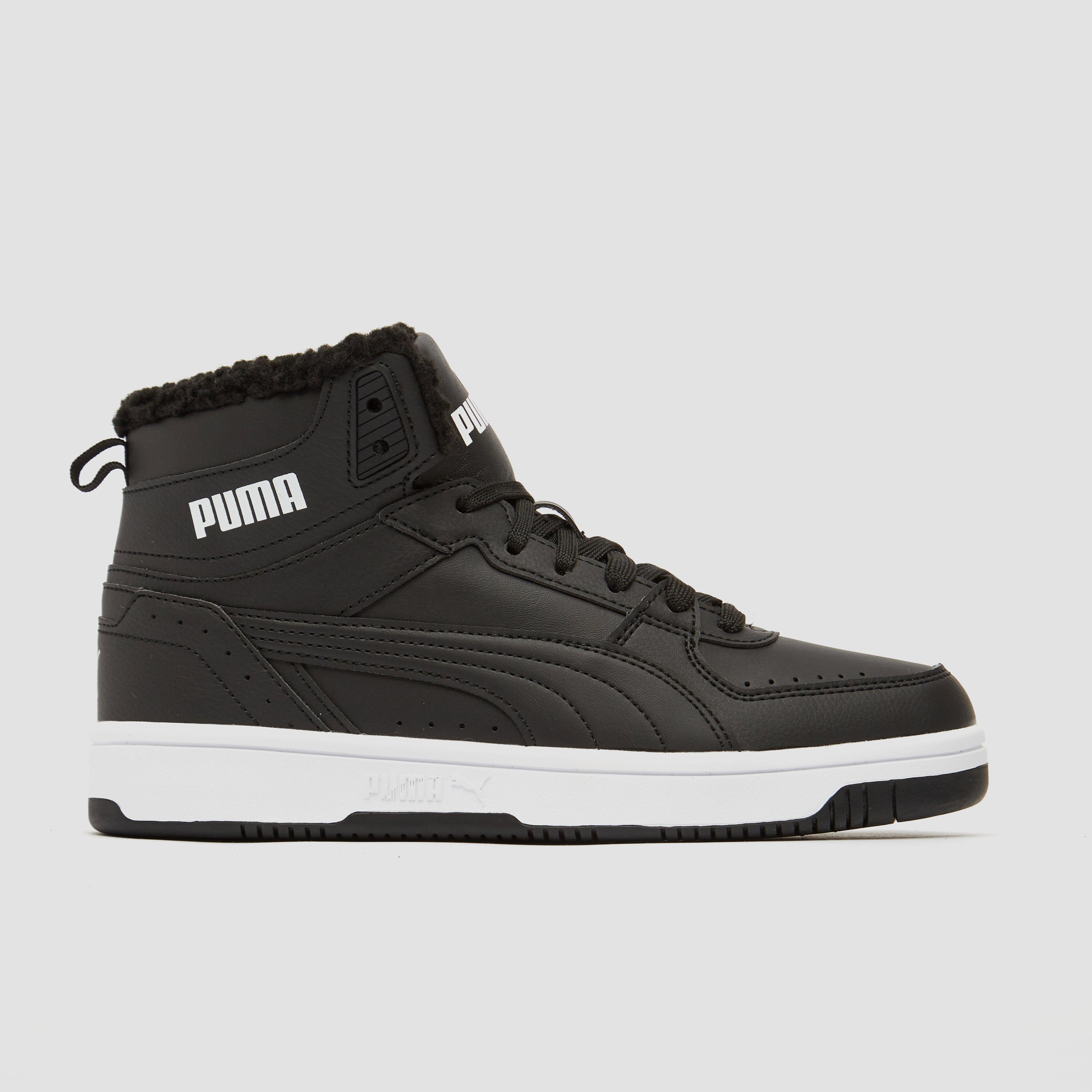 PUMA REBOUND JOY FUR SNEAKERS ZWART KINDEREN