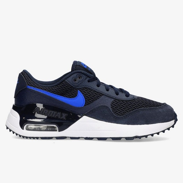NIKE AIR MAX SYSTM SNEAKERS WIT/ZWART KINDEREN