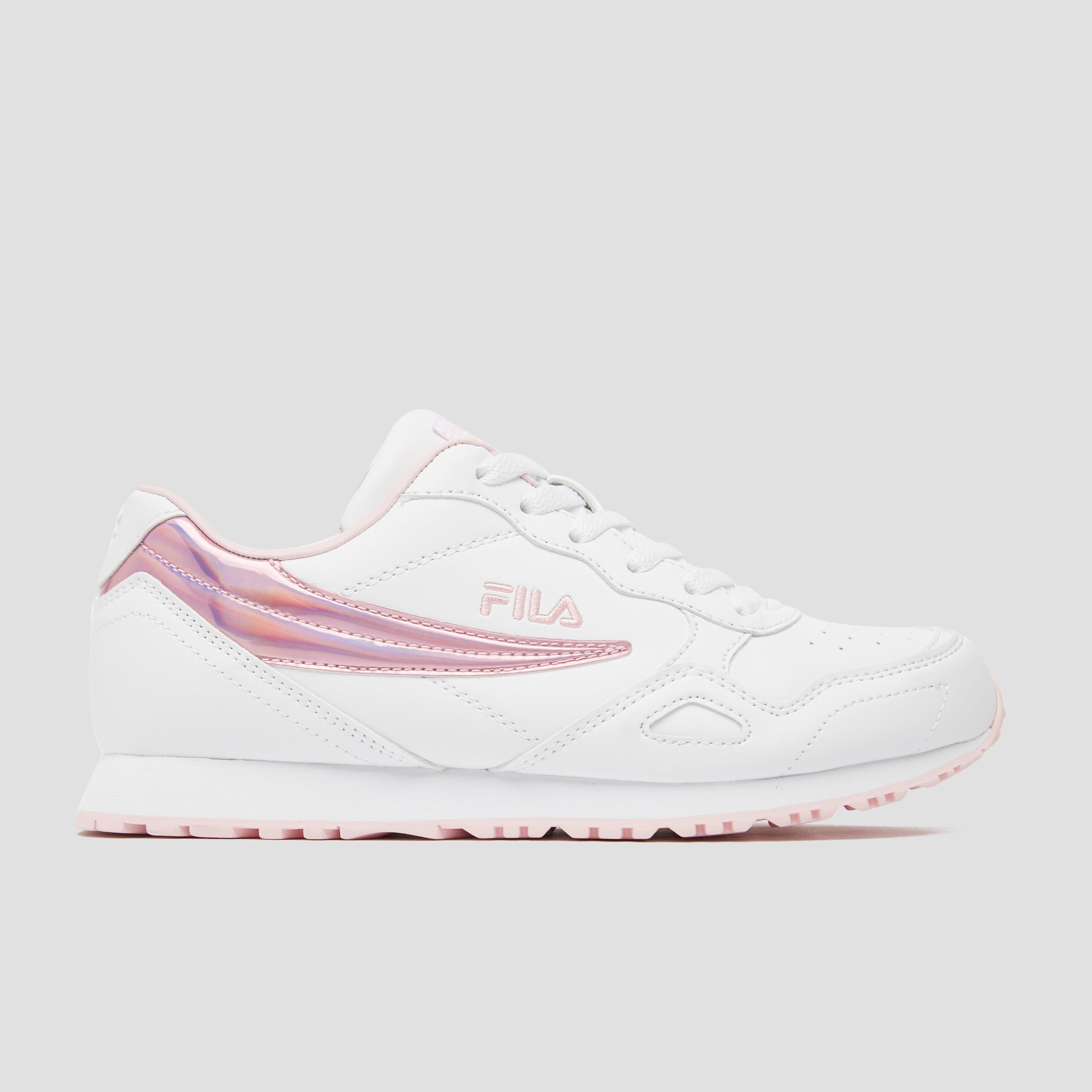FILA EURO JOGGER 4 SNEAKERS WIT/ROZE KINDEREN