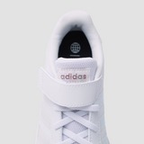ADIDAS GRAND COURT LIFESTYLE ELASTIC LACE SNEAKERS WIT KINDEREN