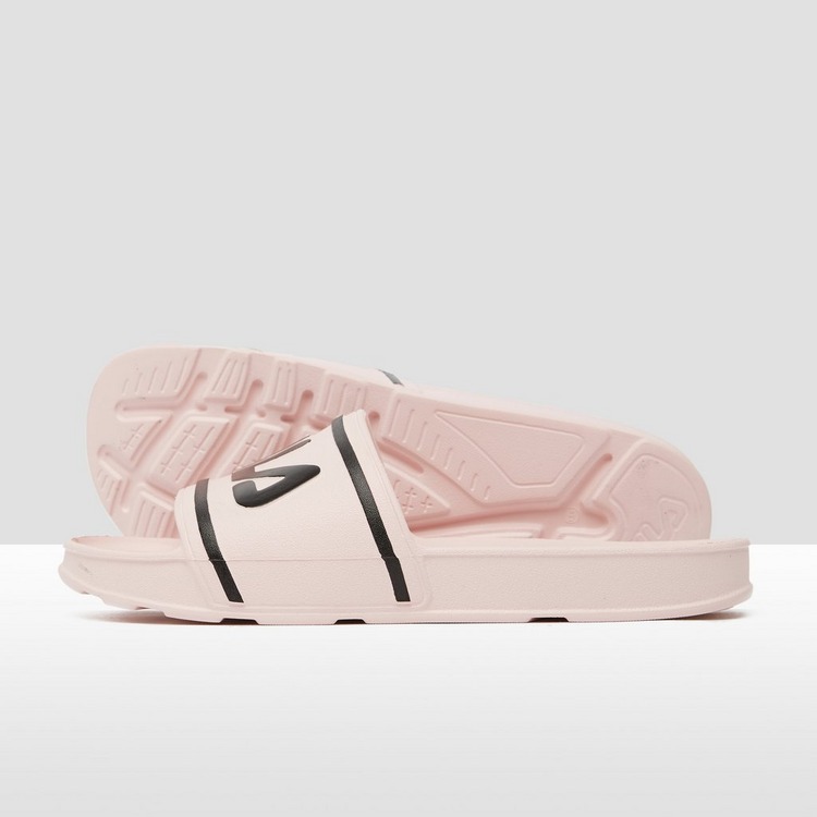 pink fila slippers