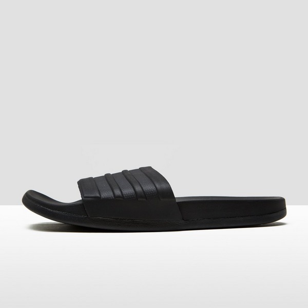 adidas adilette cloudfoam mono zwart adidas adilette cloudfoam mono zwart