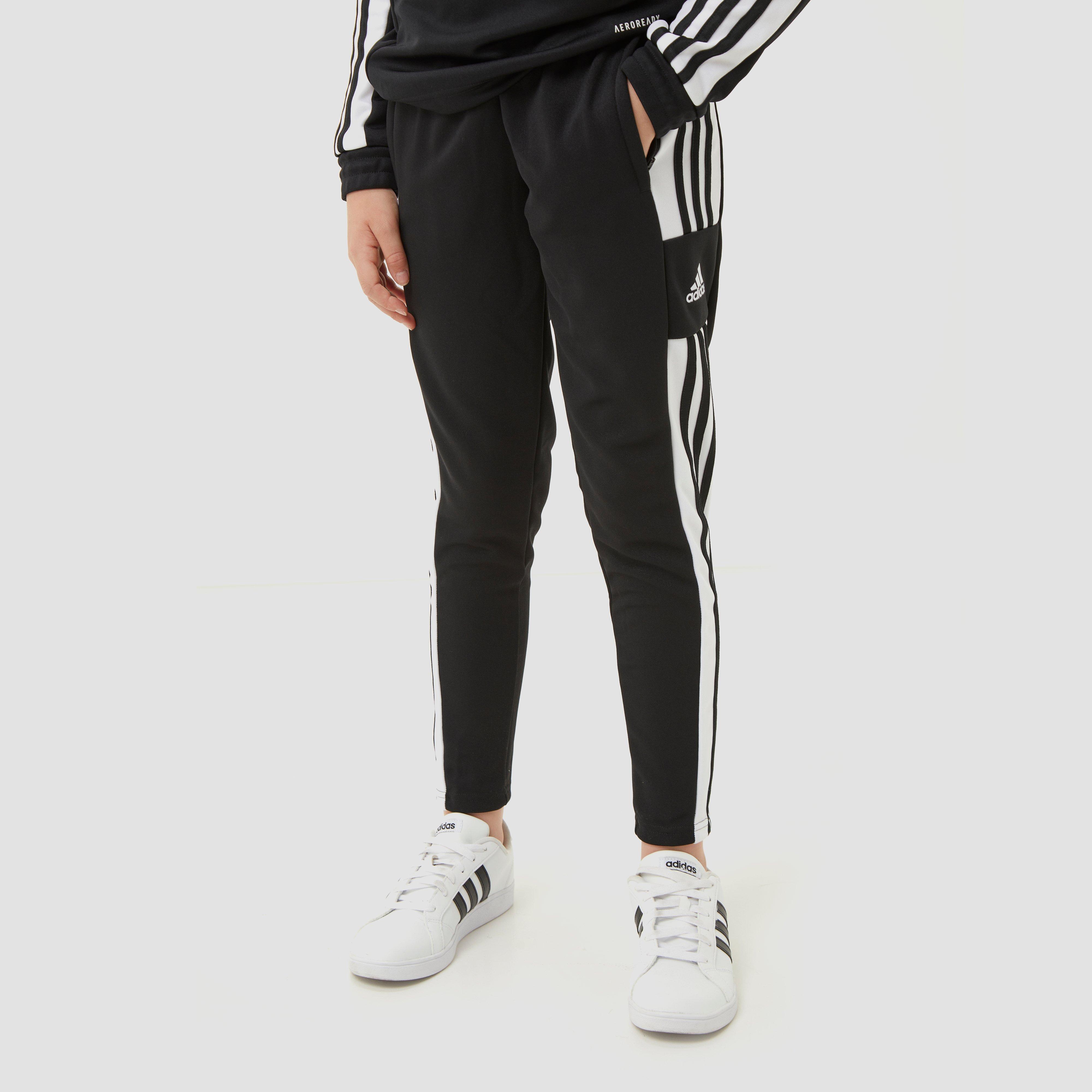 ADIDAS SQUADRA 21 TRAININGSBROEK ZWART/WIT KINDEREN