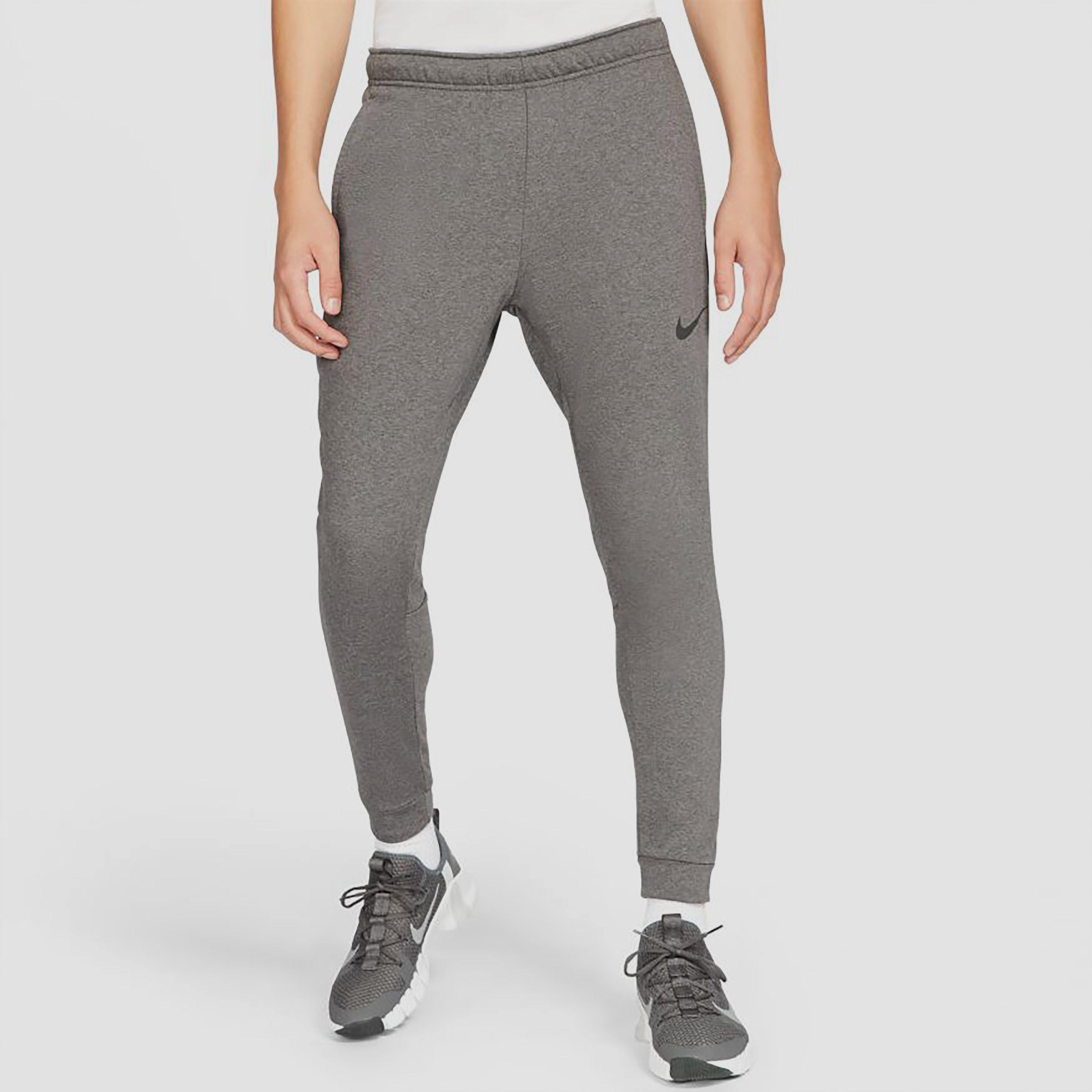 NIKE DRI-FIT TAPERED SPORTBROEK GRIJS HEREN