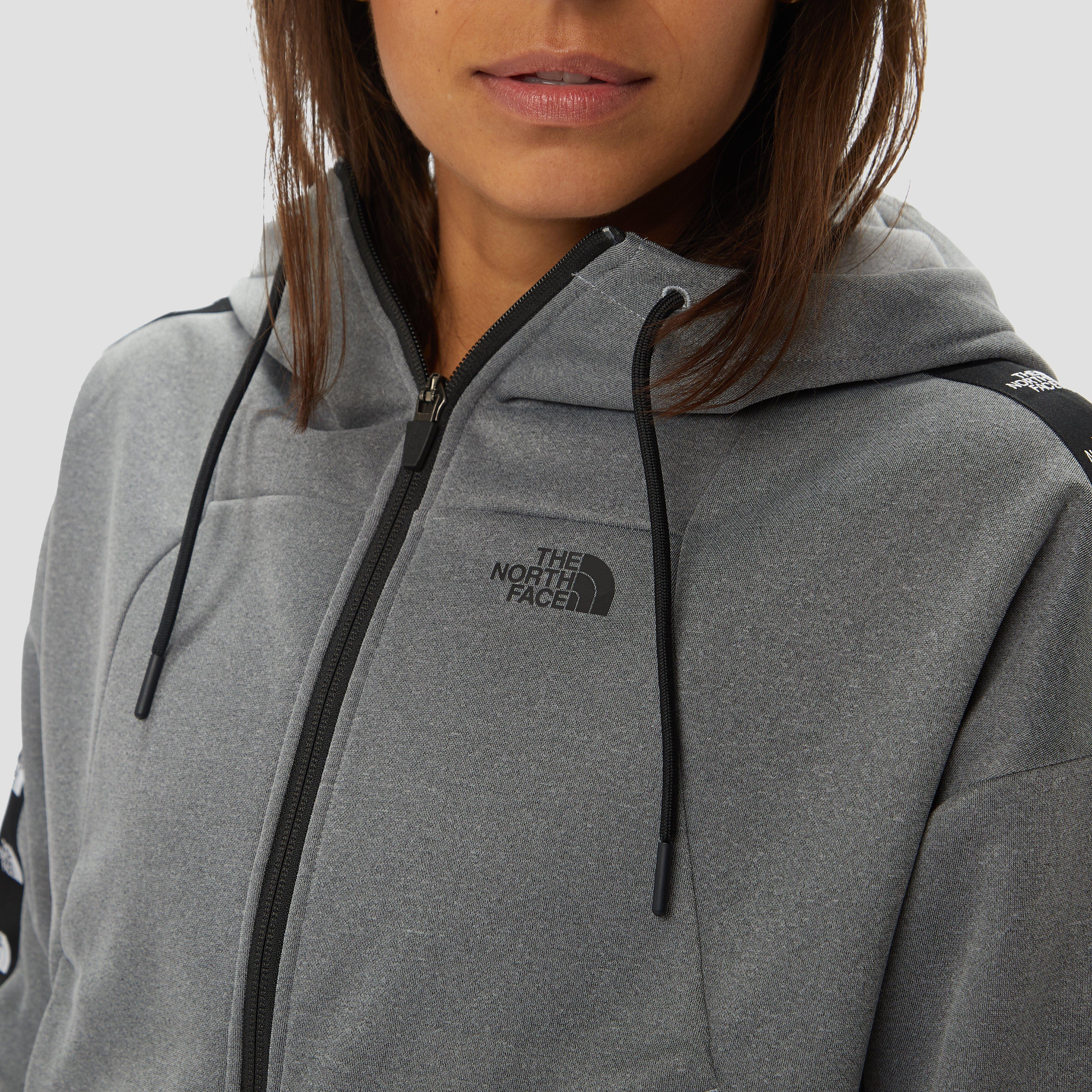 the north face tape crop hoodie