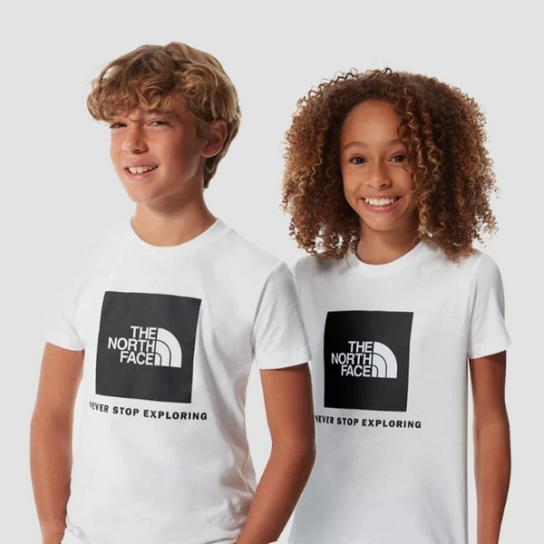 THE NORTH FACE BOX SHIRT WIT KINDEREN