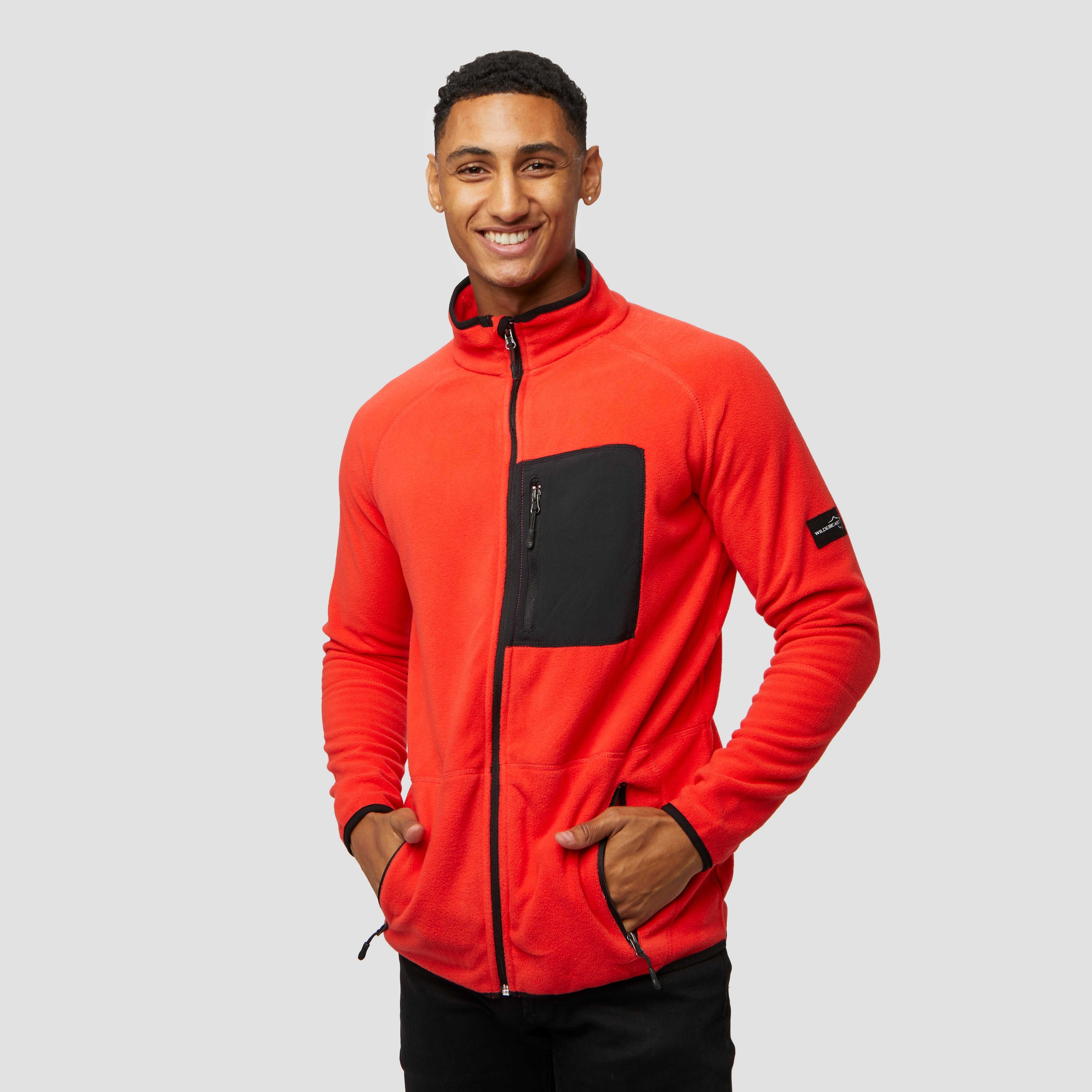 WILDEBEAST MADDOX OUTDOOR FLEECE VEST ROOD HEREN