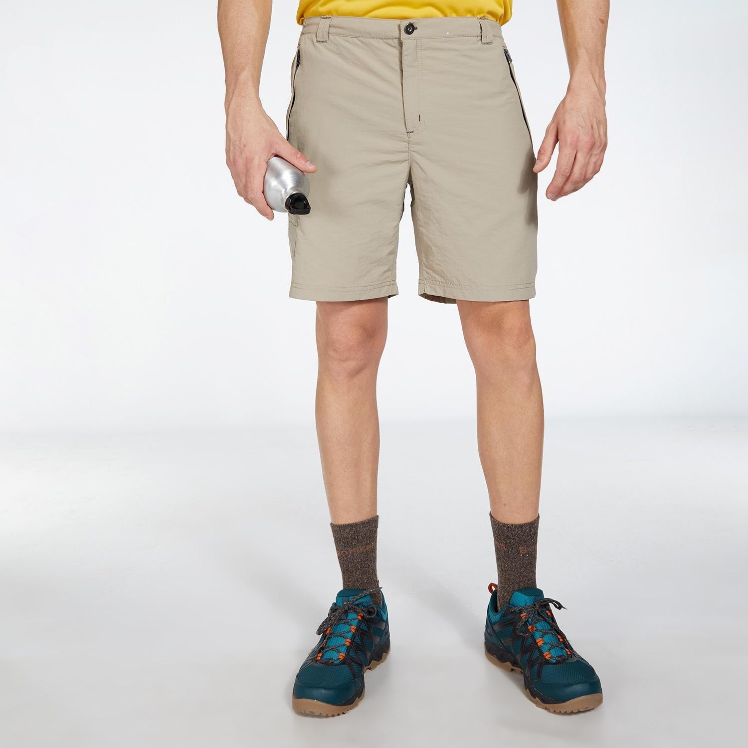 REGATTA LEESVILLE II KORTE OUTDOORBROEK BRUIN HEREN