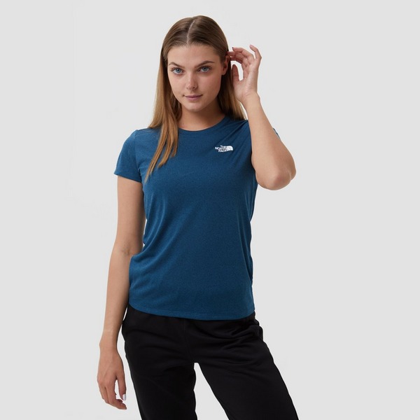 THE NORTH FACE REAXION AMP OUTDOORSHIRT BLAUW DAMES