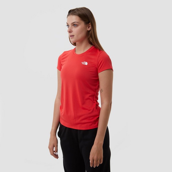 THE NORTH FACE REAXION AMP CREW OUTDOORSHIRT ROZE DAMES