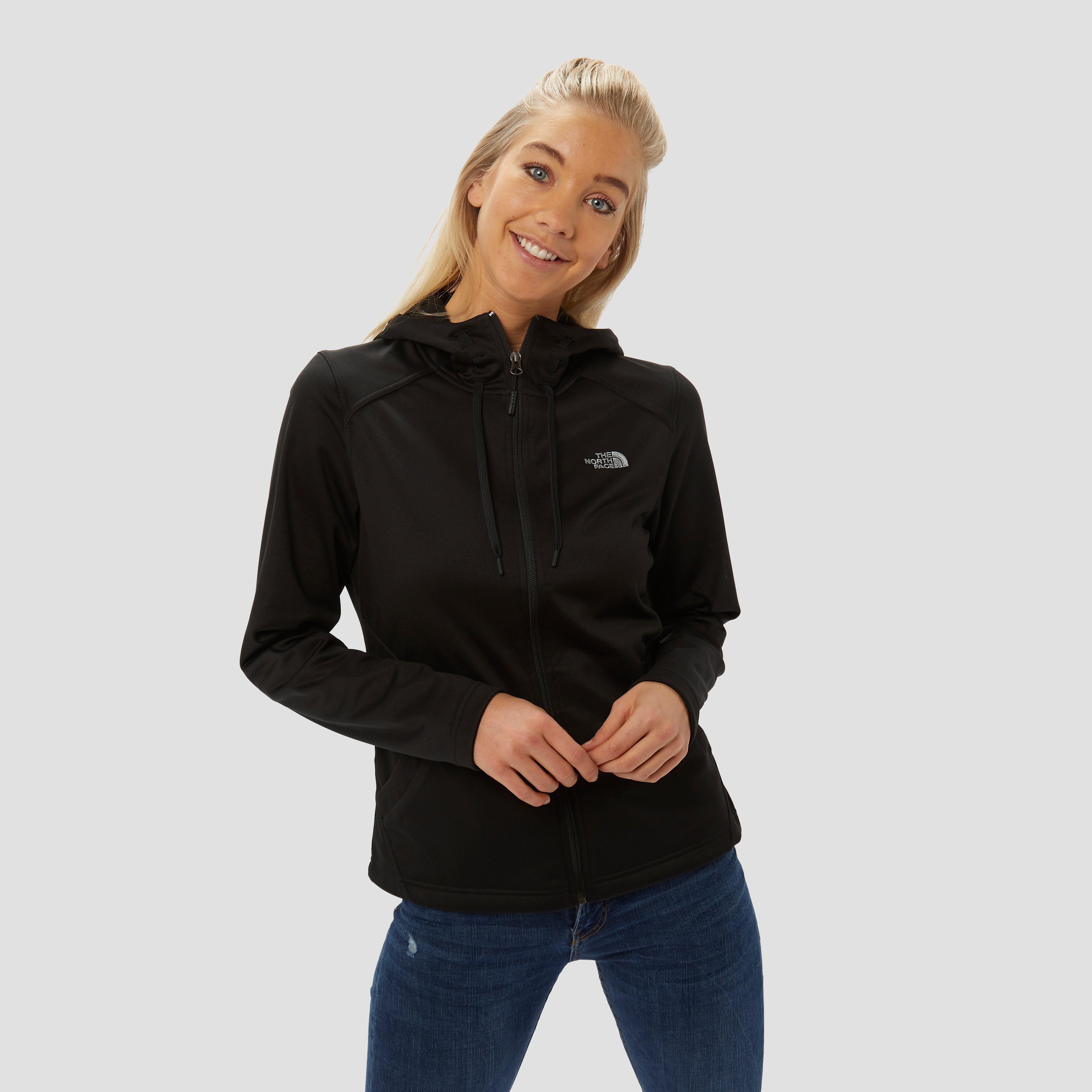 the north face mezzaluna full zip hoodie dames