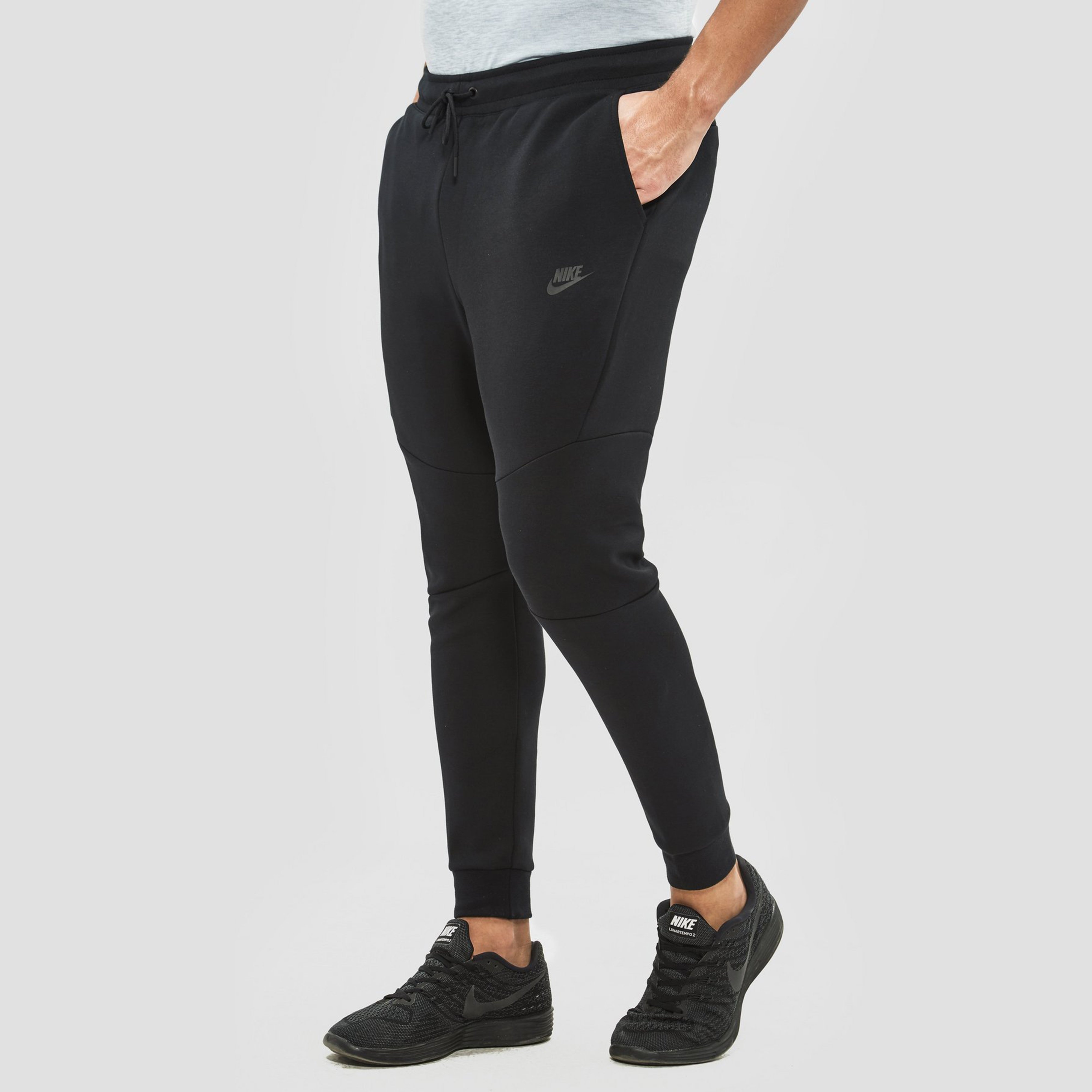 Nike Meisjes Sportswear Tech Fleece Broek Zwart