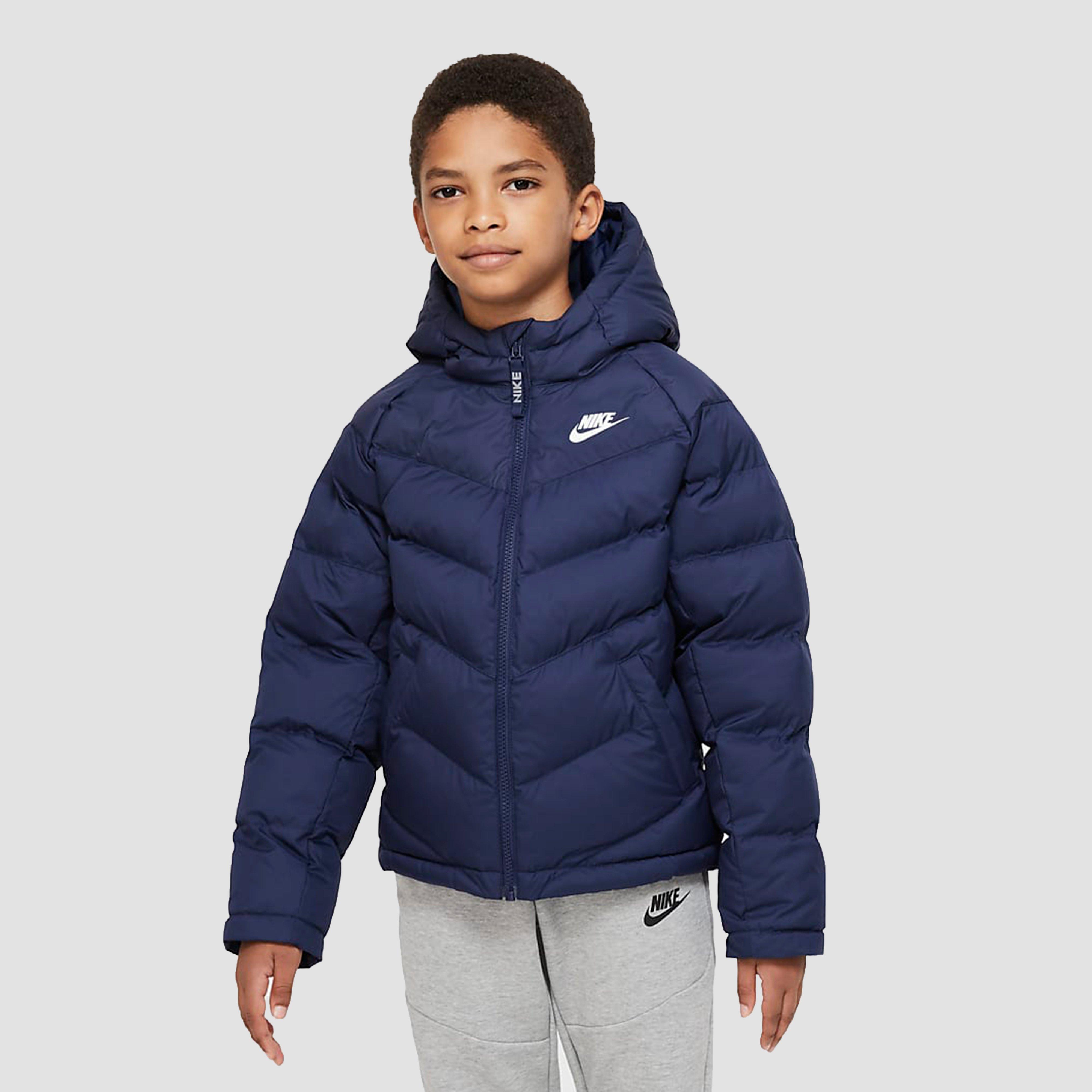 NIKE FILLED WINTERJAS BLAUW KINDEREN