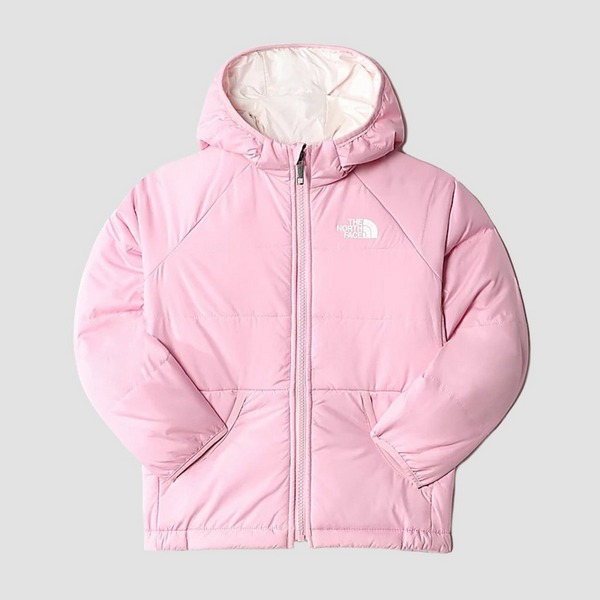 En team Tirannie Bully THE NORTH FACE REVERSIBLE PERRITO HOODED JAS ROZE KINDEREN