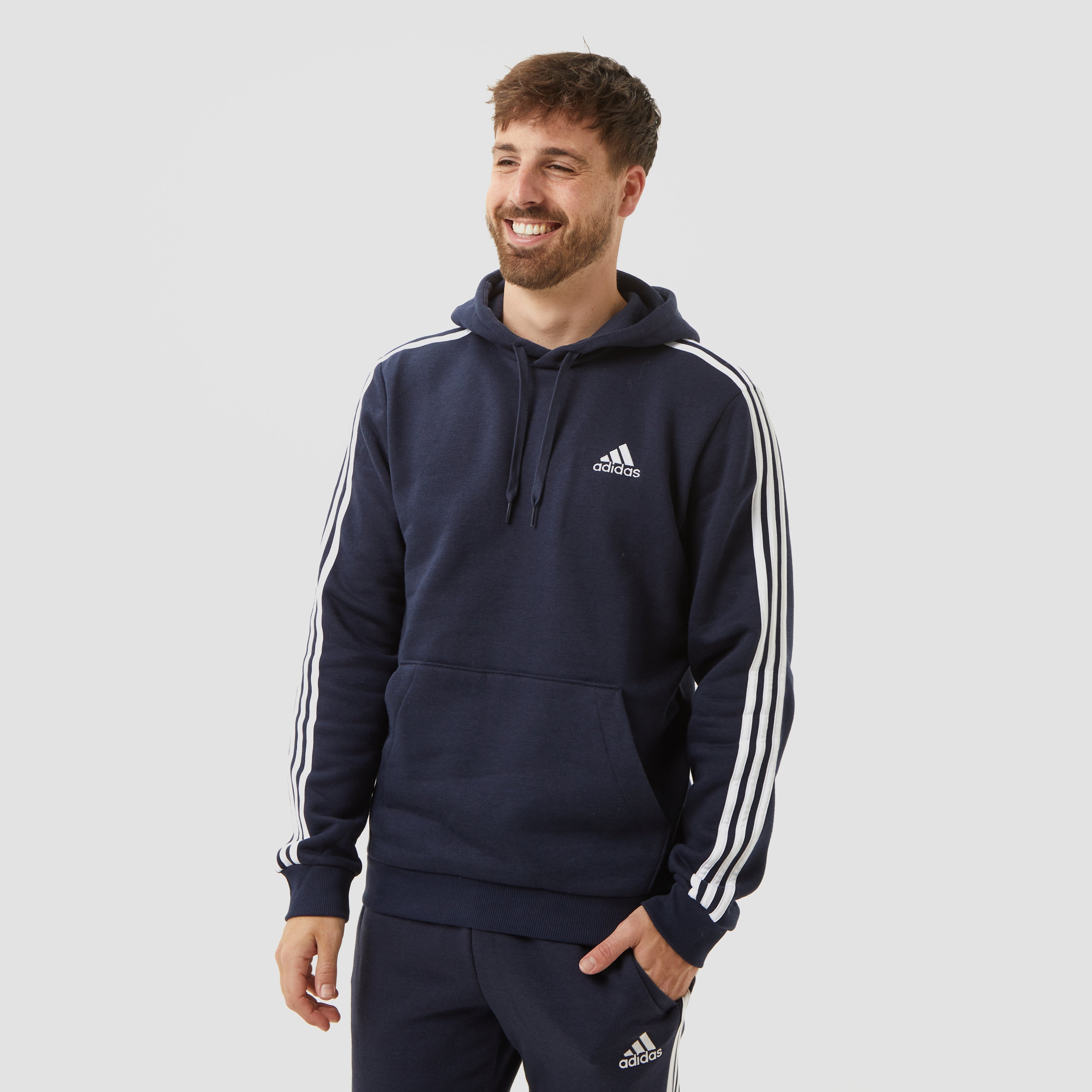 incompleet De regeren ADIDAS ESSENTIALS 3-STRIPES FLEECE TRUI BLAUW HEREN