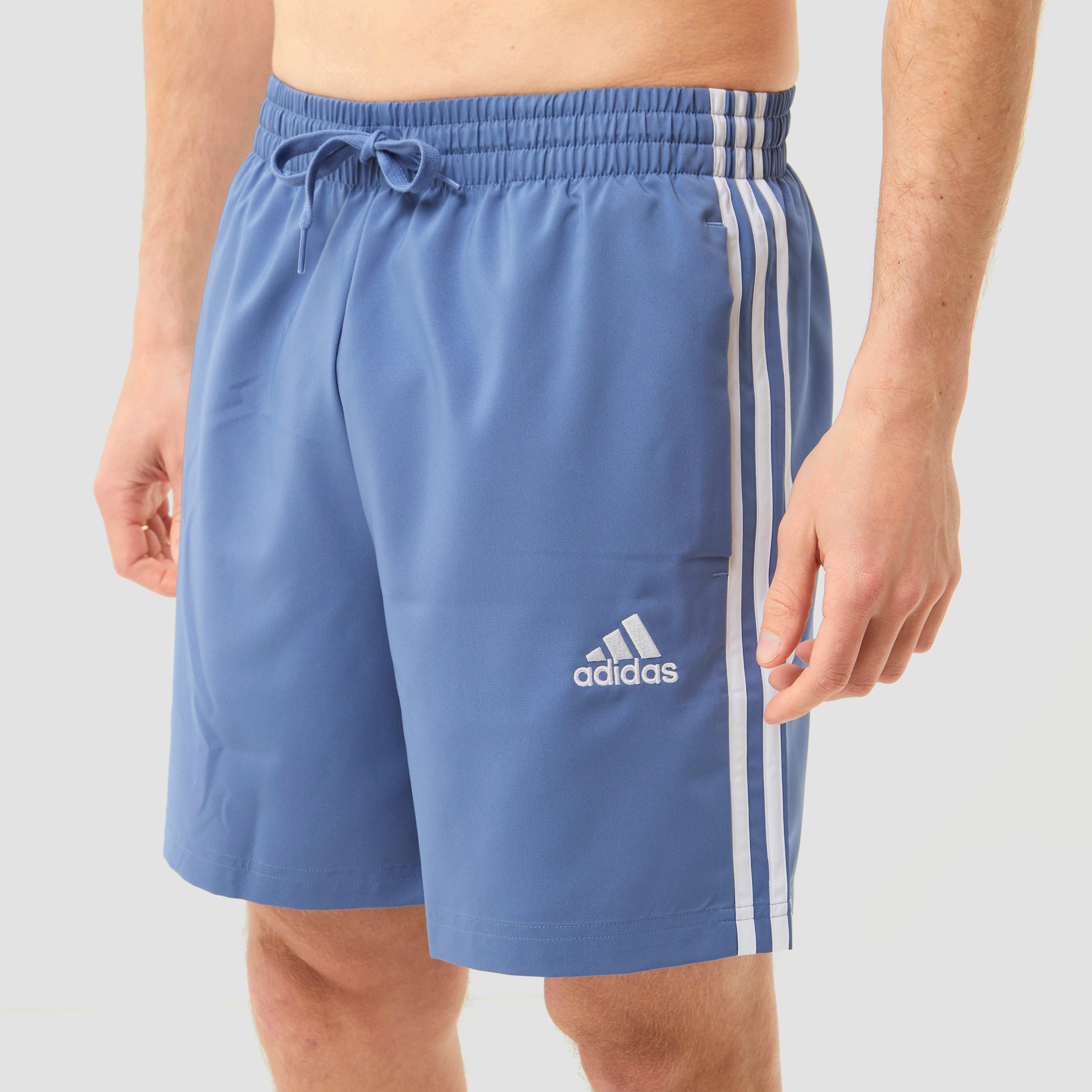 adidas korte broek blauw